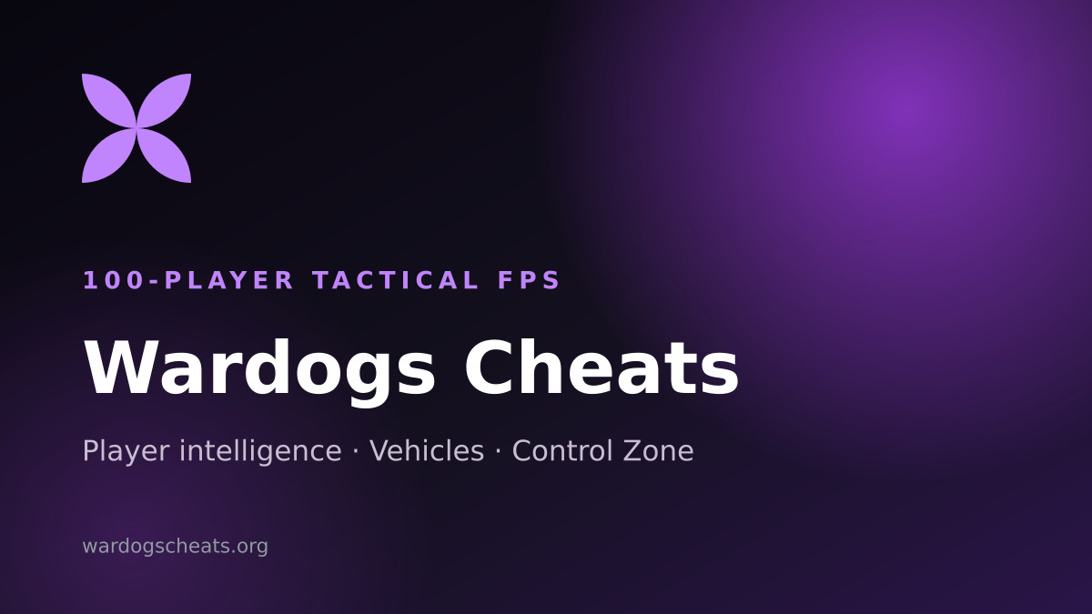 Wardogs Cheats support artwork